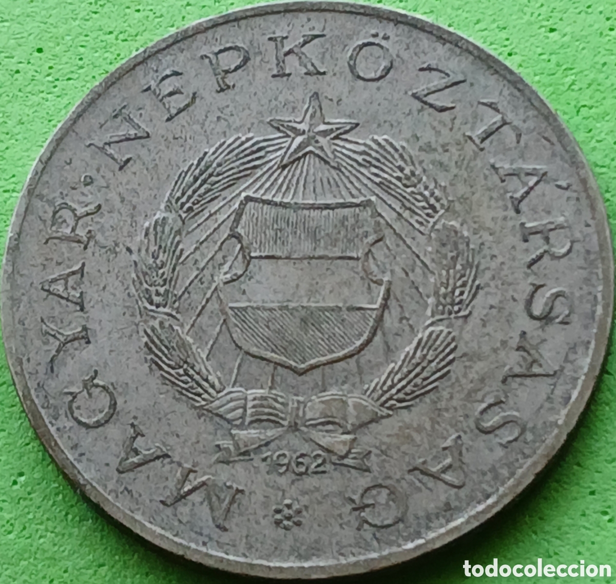 Monedas antiguas de Europa: Hungr&iacute;a 2 forint 1962 km#556