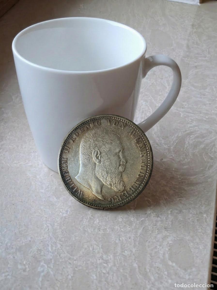 Monedas antiguas de Europa: 5 Mark Coin 1901 germany