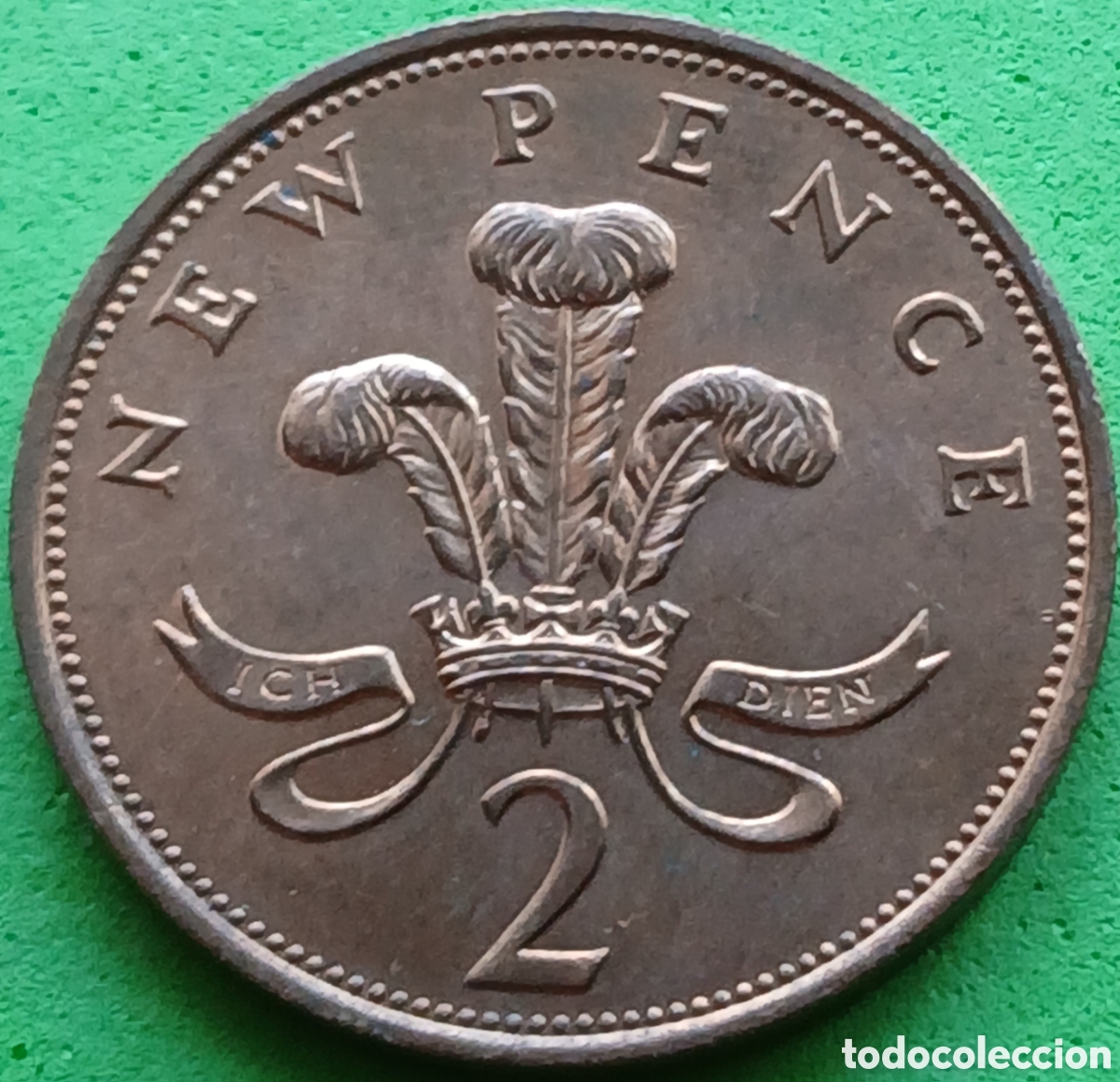 Monedas antiguas de Europa: Reino Unido 2 new pence 1971 km#916