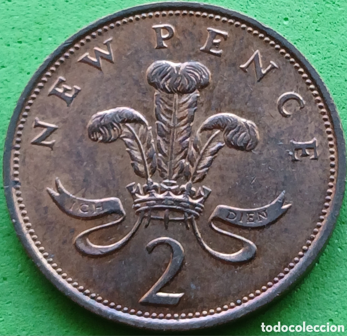 Monedas antiguas de Europa: Reino Unido 2 new pence 1981 km#916