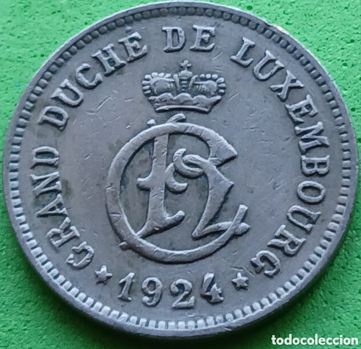 Monedas antiguas de Europa: Luxemburgo 10 c&eacute;ntimos 1924 km#34