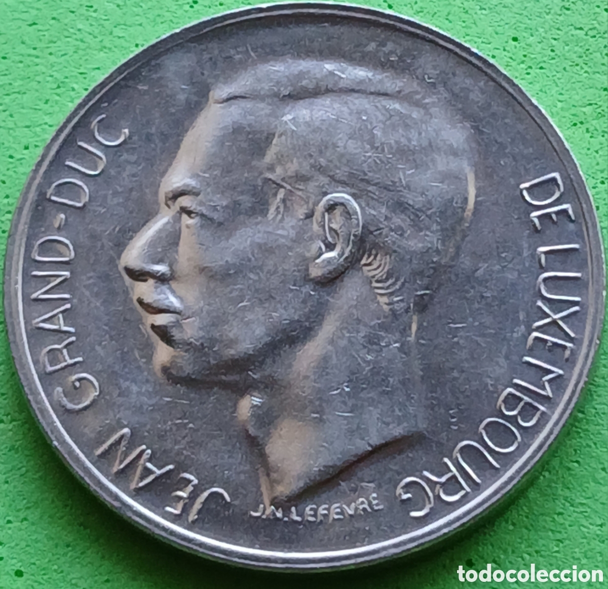 Monedas antiguas de Europa: Luxemburgo 10 francos 1972 km#57