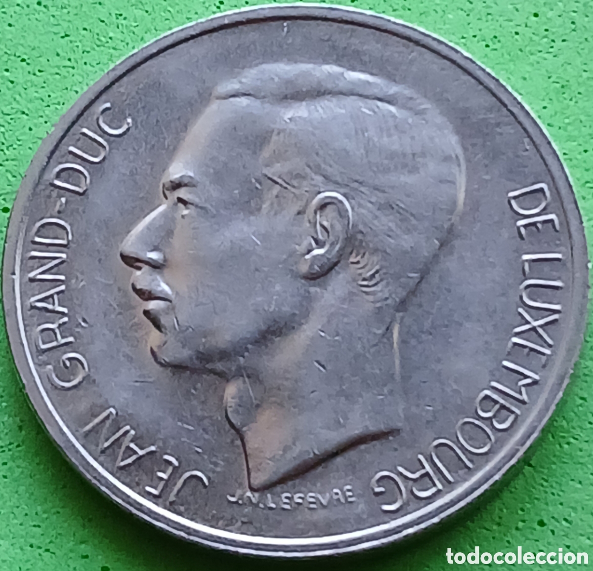 Monedas antiguas de Europa: Luxemburgo 10 francos 1974 km#57