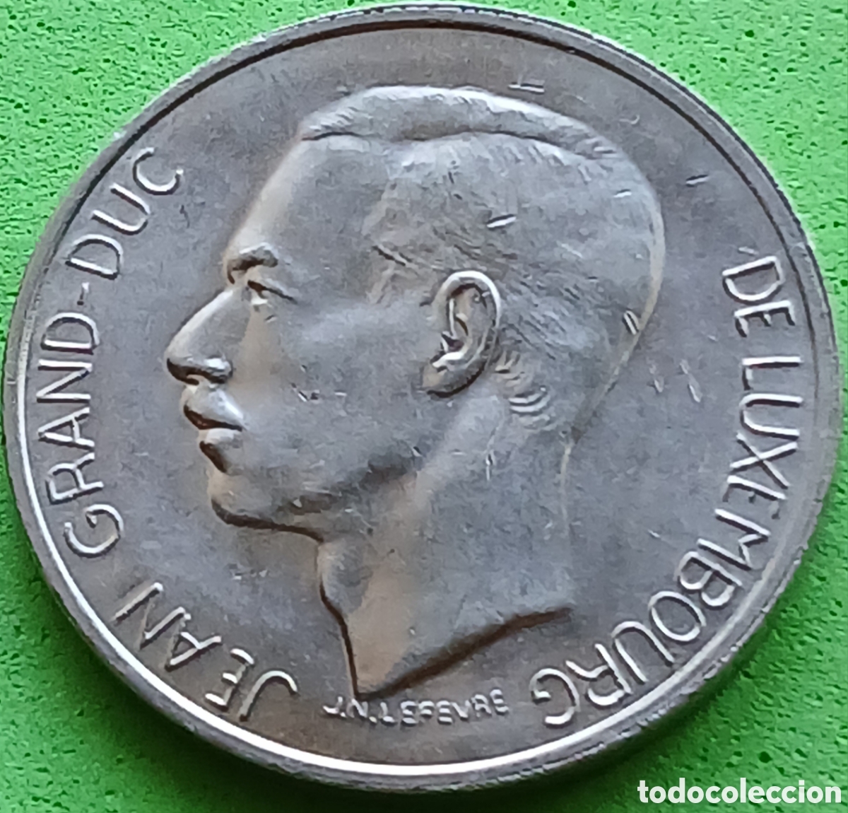 Monedas antiguas de Europa: Luxemburgo 10 francos 1976 km#57