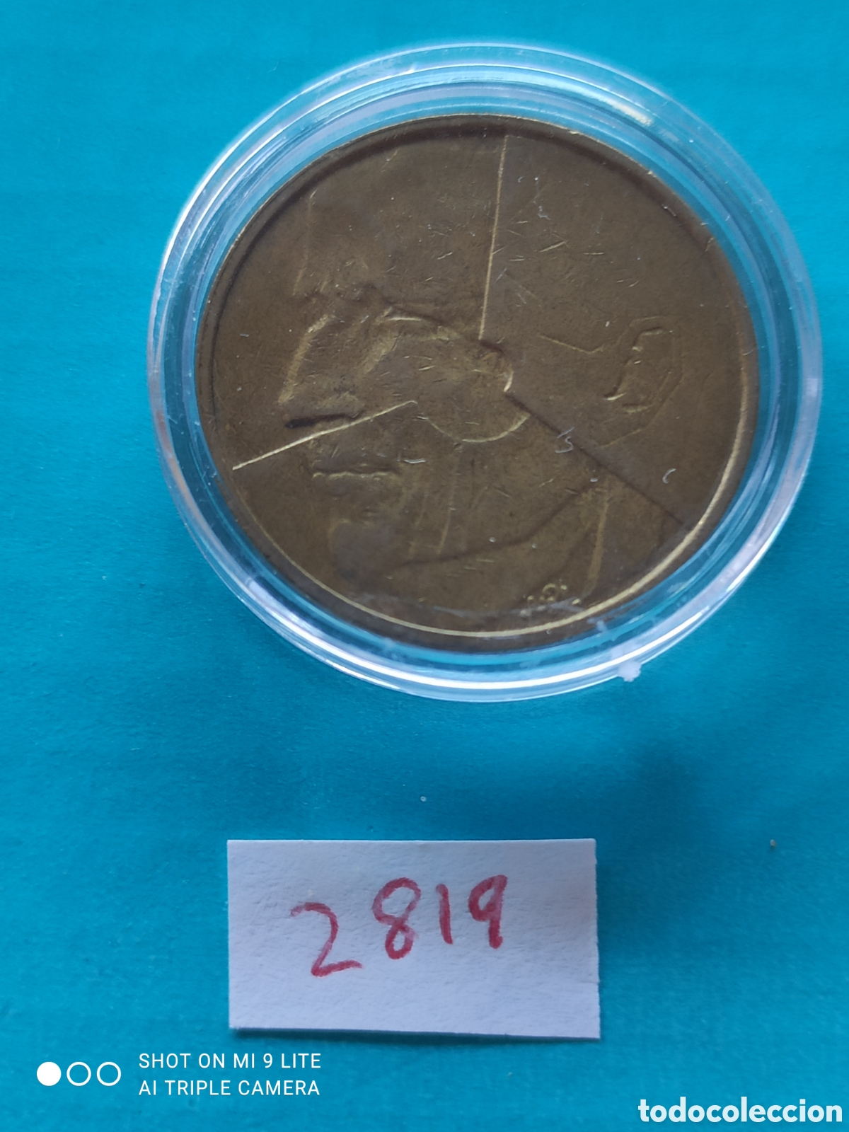 Monedas antiguas de Europa: 5 Francos belgas a&ntilde;o 1986, BELGIQUE