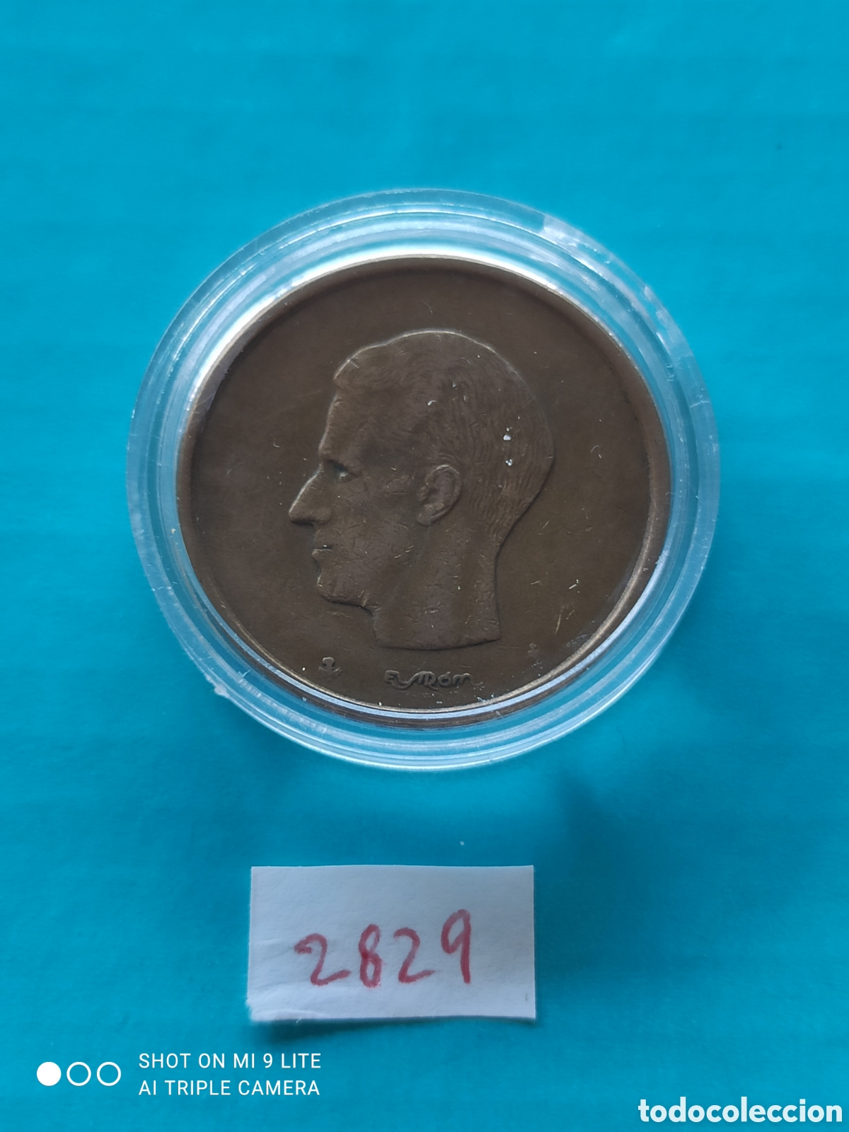 Monedas antiguas de Europa: 20 francos belgas a&ntilde;o 1980, BELGIE