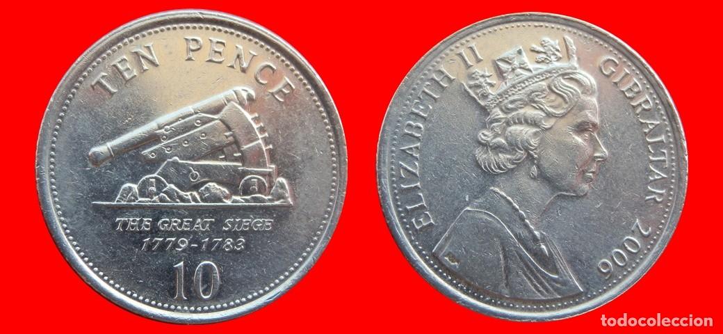 Monedas antiguas de Europa: 10 PENIQUES PENCE 2006 GIBRALTAR-151313