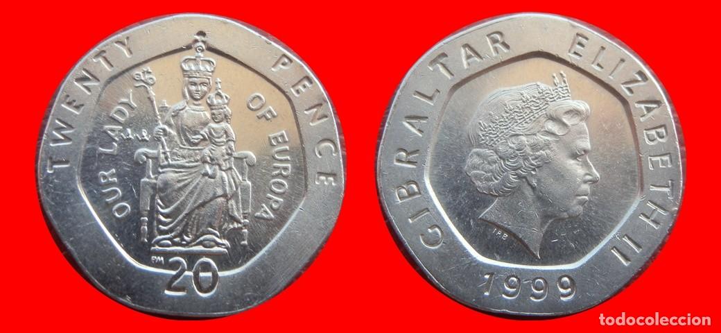 Monedas antiguas de Europa: 20 PENIQUES PENCE 1999 GIBRALTAR-151320