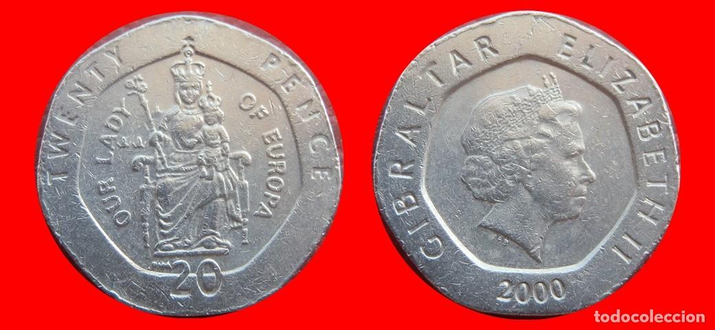 Monedas antiguas de Europa: 20 PENIQUES PENCE 2000 GIBRALTAR-151321