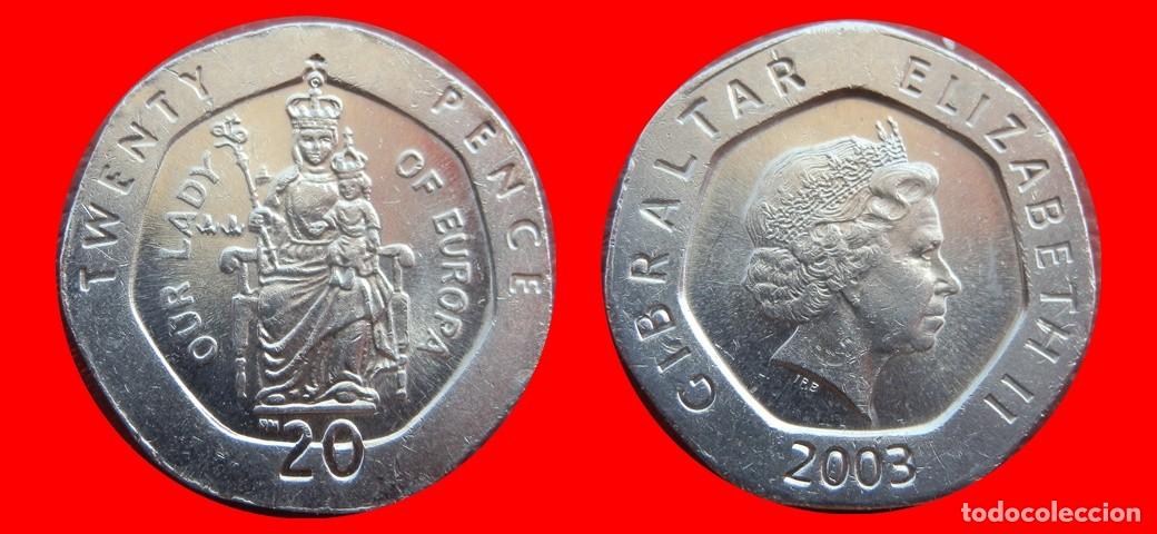 Monedas antiguas de Europa: 20 PENIQUES PENCE 2003 GIBRALTAR-151324