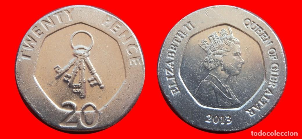 Monedas antiguas de Europa: 20 PENIQUES PENCE 2013 GIBRALTAR-151329