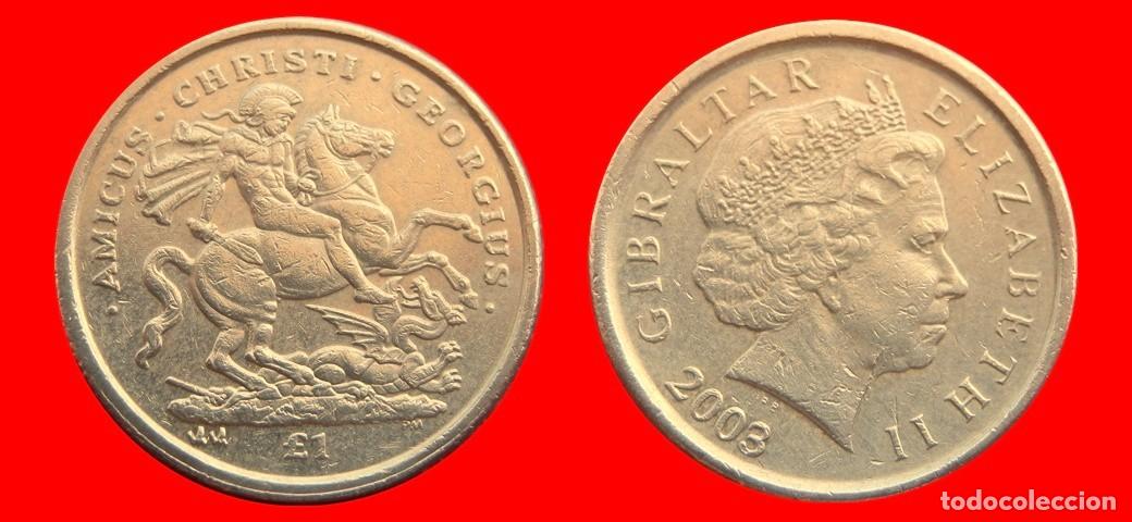 Monedas antiguas de Europa: 1 LIBRA POUND 2003 GIBRALTAR-151332