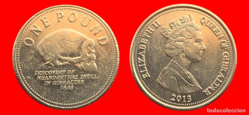 Monedas antiguas de Europa: 1 LIBRA POUND 2013 GIBRALTAR-151335