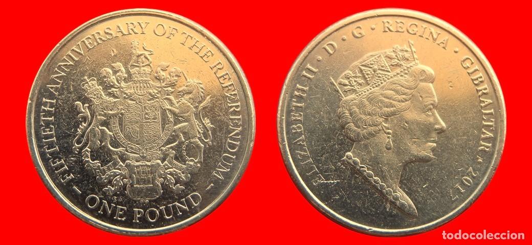 Monedas antiguas de Europa: 1 LIBRA POUND 2017 GIBRALTAR-151336