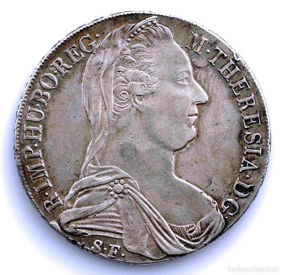 Monedas antiguas de Europa: SC-Mar&iacute;a Teresa. 1 Taler 1780 Burgau. EBC-/MBC+. Plata 27,98 g. Escasa