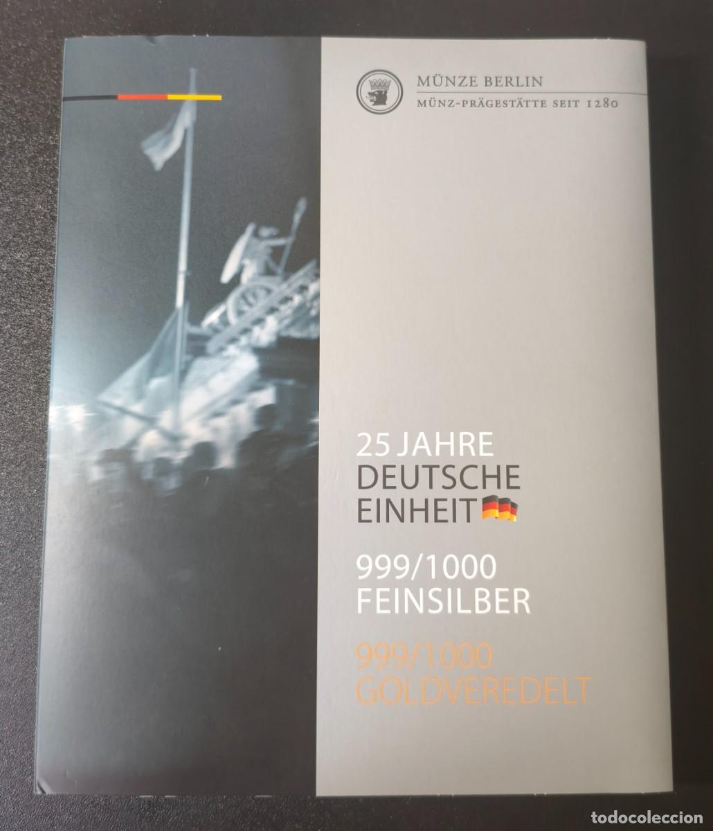 Monedas antiguas de Europa: Alemania Colecci&oacute;n completa 25 a&ntilde;os de la unidad alemana (PROOF)