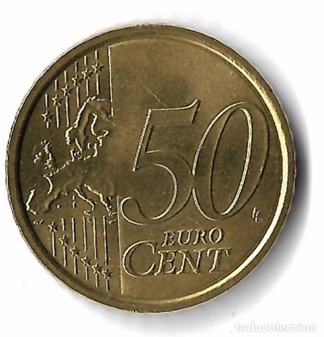 Monedas antiguas de Europa: &euro;0,50 2010 VF/MBC/MBC KM#387 N#9996 Moneda de Vaticano