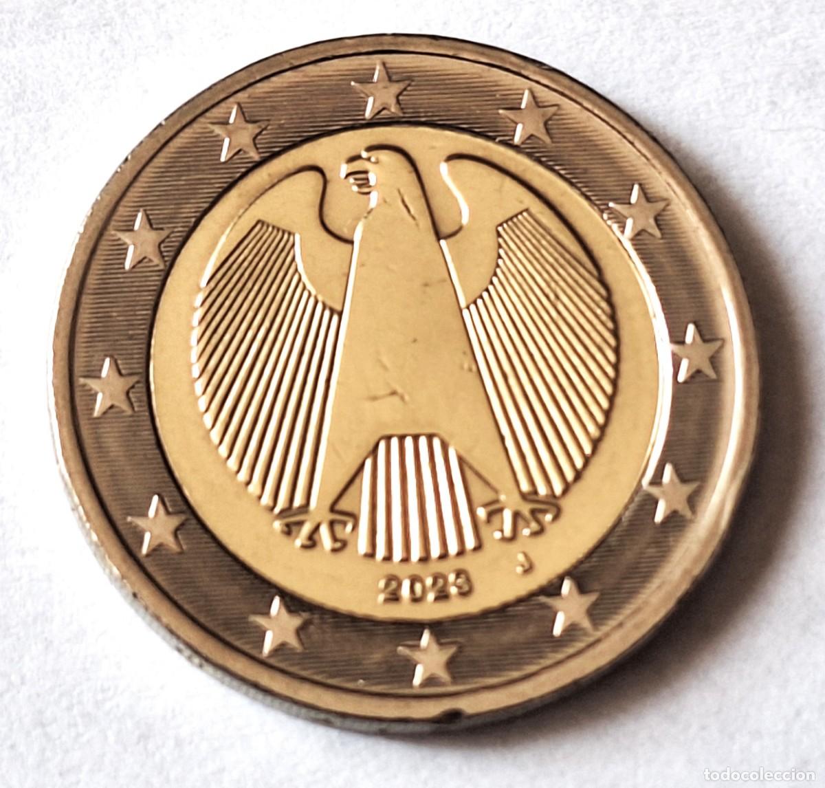 Moedas antigas da Europa: ALEMANIA - MONEDA DE 2 EUROS DEL A&Ntilde;O 2023 - CECA &rdquo;J &rdquo; - BIEN CONSERVADA