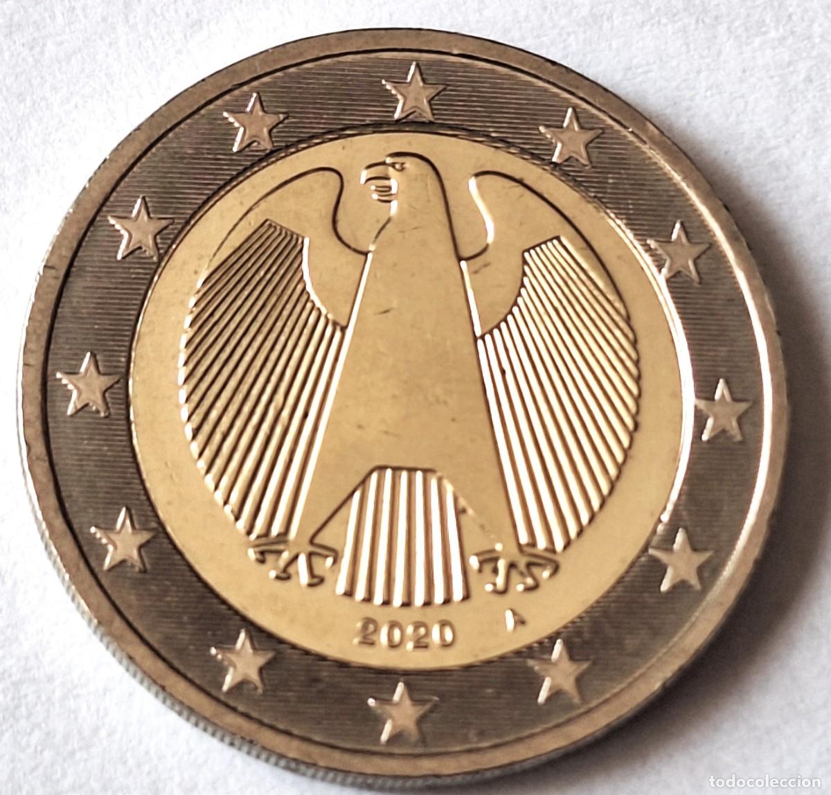 Monedas antiguas de Europa: ALEMANIA - MONEDA DE 2 EUROS DEL A&Ntilde;O 2020 - CECA &rdquo; A &rdquo; - BIEN CONSERVADA