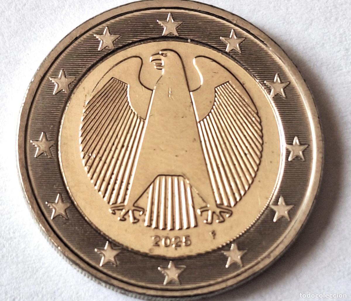 Monedas antiguas de Europa: ALEMANIA - MONEDA DE 2 EUROS DEL A&Ntilde;O 2025 - CECA &rdquo; F &rdquo; - BIEN CONSERVADA