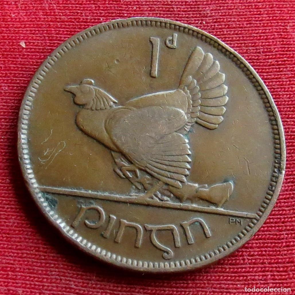 Monedas antiguas de Europa: Irlanda Ireland 1 penique penny 1928 KM# 3 Lt 905 *V2