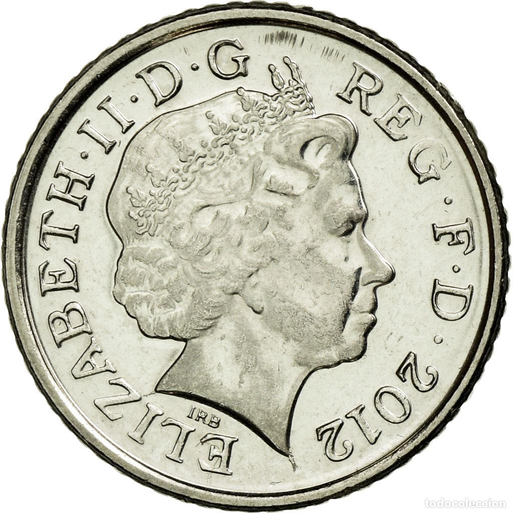 Monedas antiguas de Europa: [#449799] Moneda, Gran Breta&ntilde;a, Elizabeth II, 5 Pence, 2012, British Royal Mint, MBC