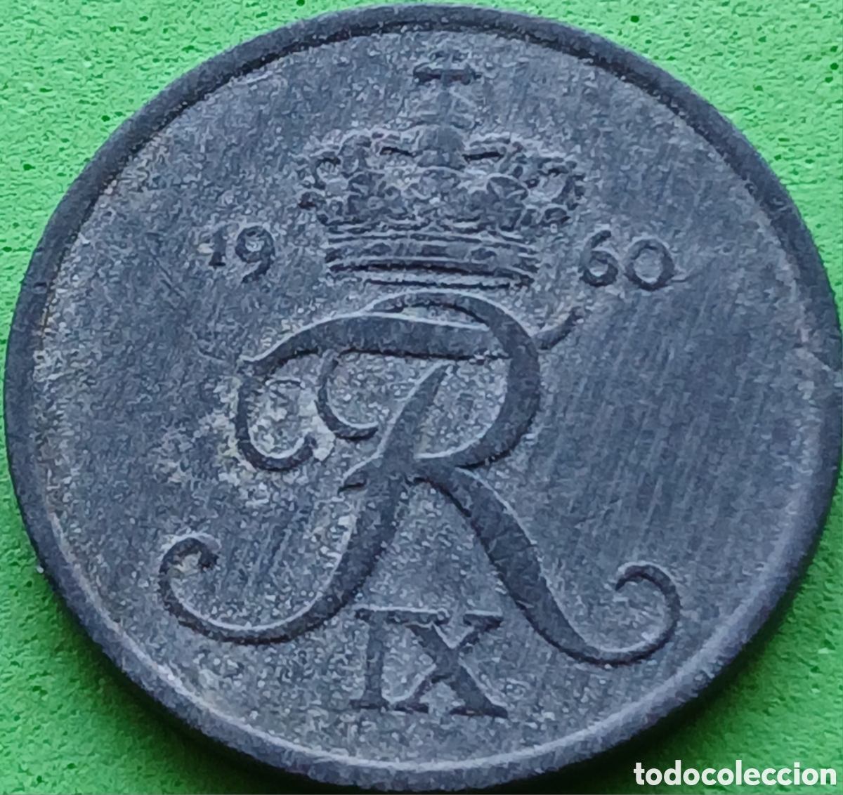 Monedas antiguas de Europa: Dinamarca 5 ore 1960 km#843