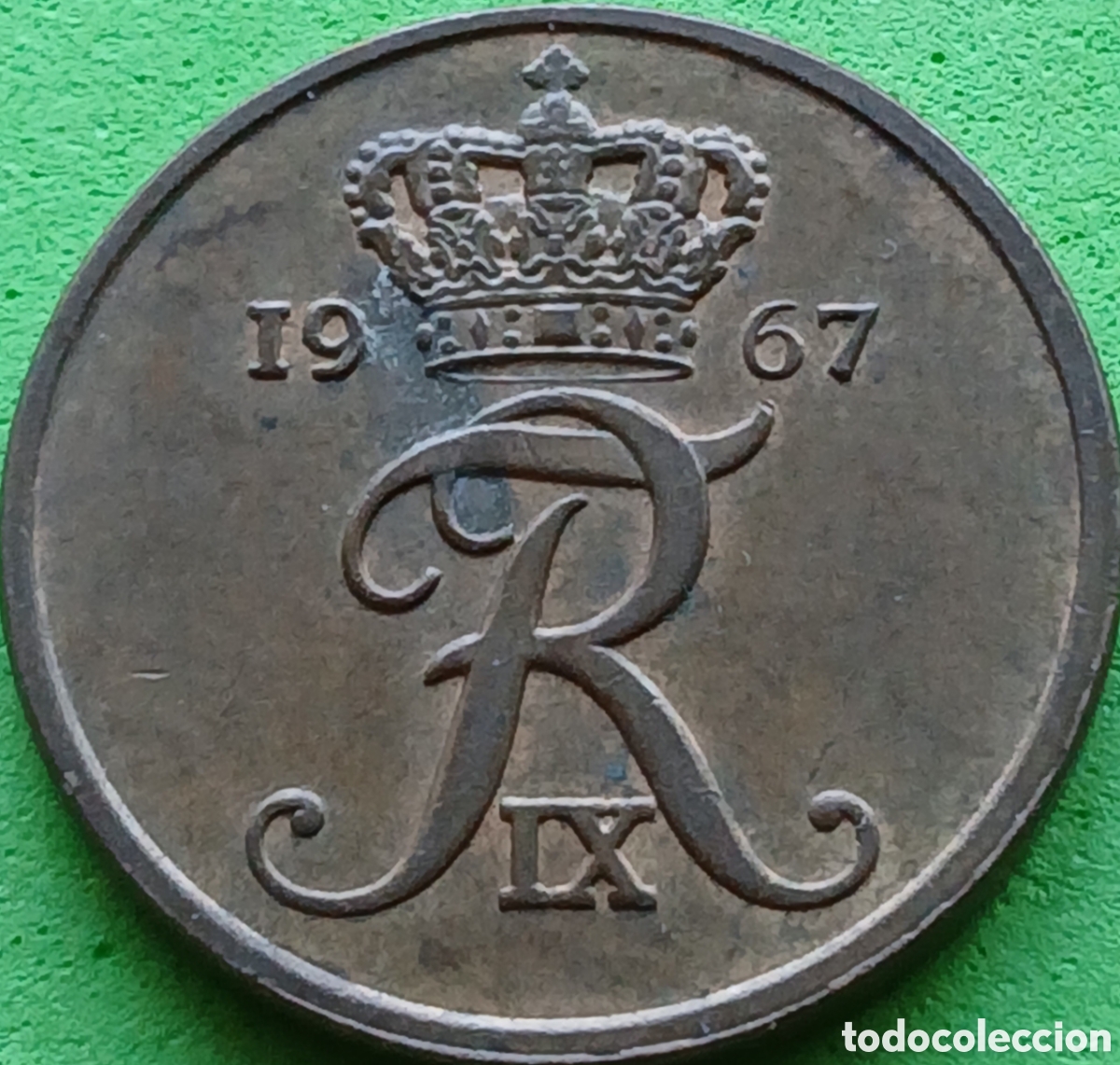 Monedas antiguas de Europa: Dinamarca 5 ore 1967 km#848