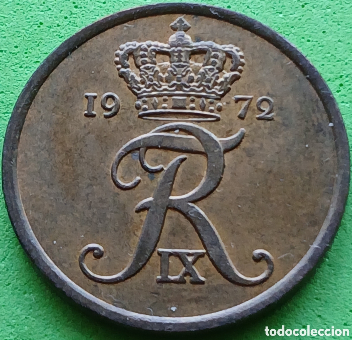 Monedas antiguas de Europa: Dinamarca 5 ore 1972 km#848