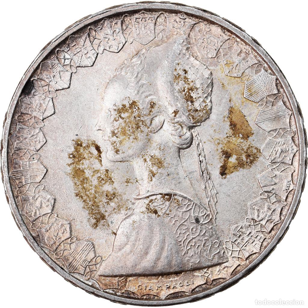 Monedas antiguas de Europa: [#903385] Moneda, Italia, 500 Lire, 1966, Rome, EBC+, Plata, KM:98
