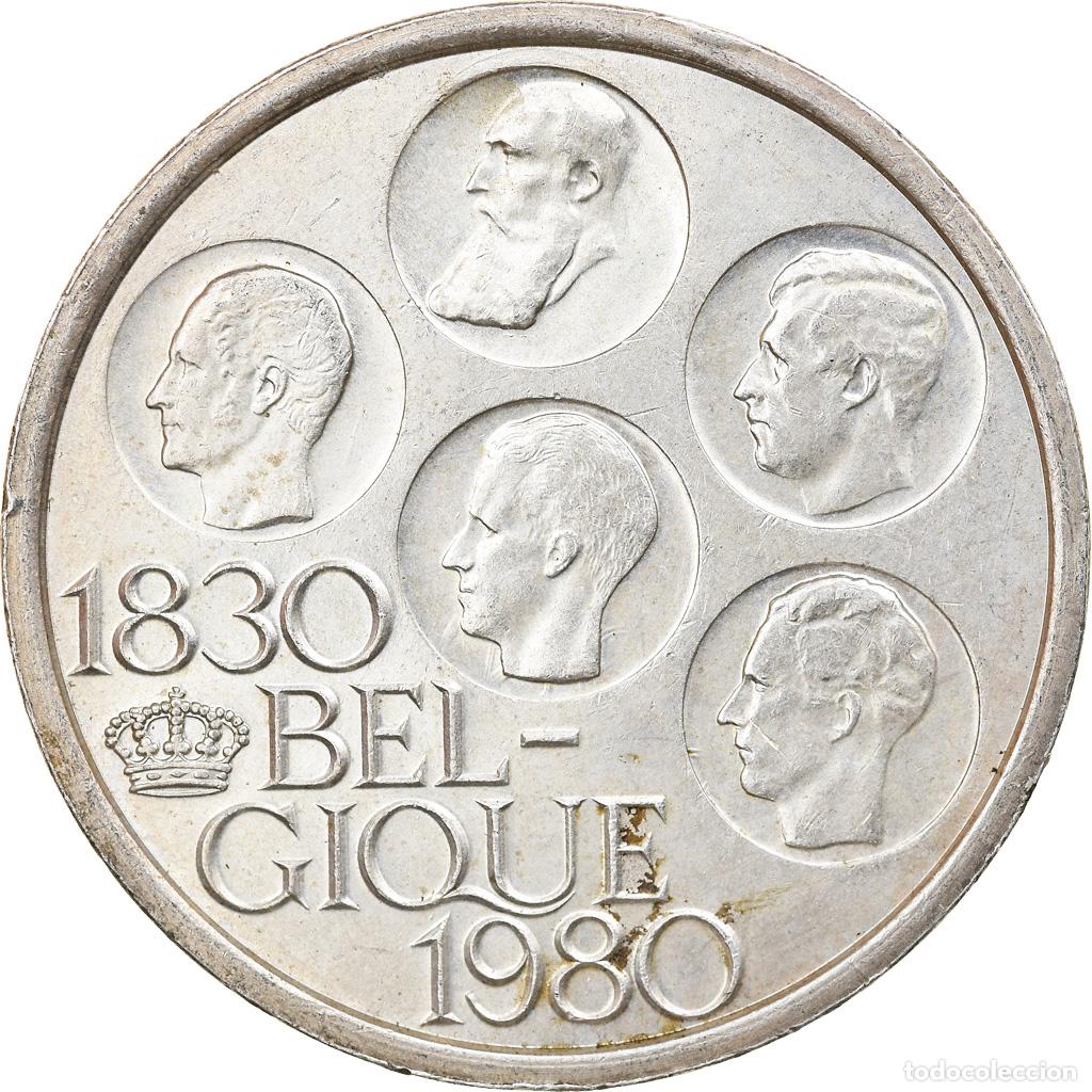 Monedas antiguas de Europa: [#885170] Moneda, B&eacute;lgica, Baudouin I, 500 Francs, 500 Frank, 1980, Brussels, MBC+, Plata