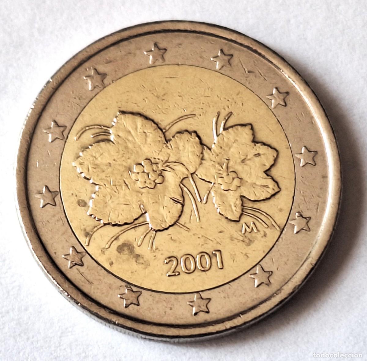 Monedas antiguas de Europa: FINLANDIA - MONEDA DE 2 EUROS DEL A&Ntilde;O 2001 - BIEN CONSERVADA