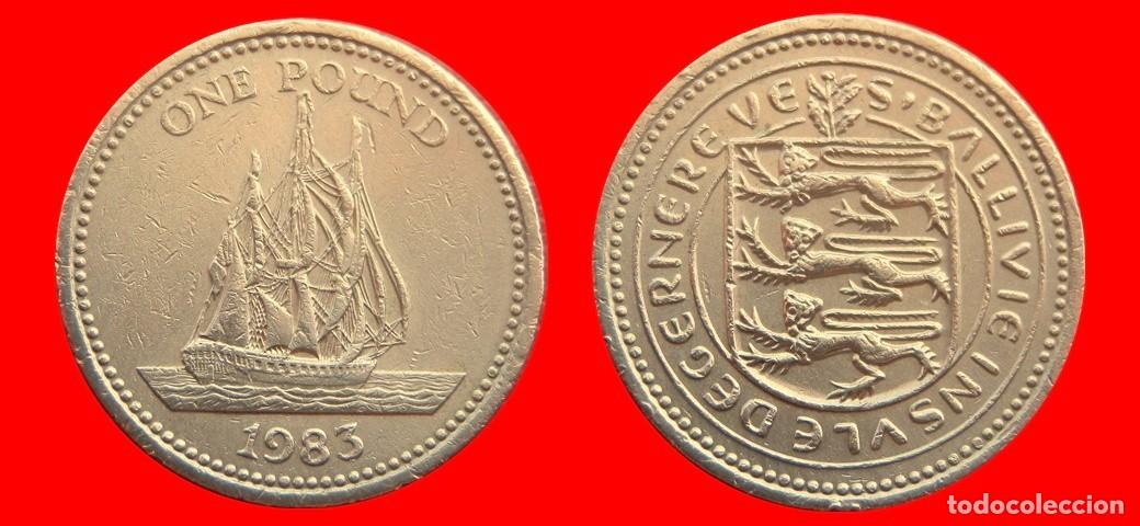Monedas antiguas de Europa: 1 LIBRA POUND 1983 GUERNESEY-151345