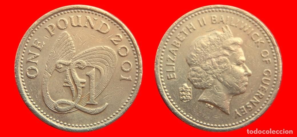 Monedas antiguas de Europa: 1 LIBRA POUND 2001 GUERNESEY-151346