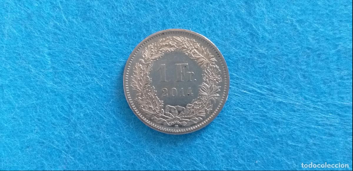 Monedas antiguas de Europa: Moneda de SUIZA. 1 franco. A&ntilde;o 2014. CIRCULADA