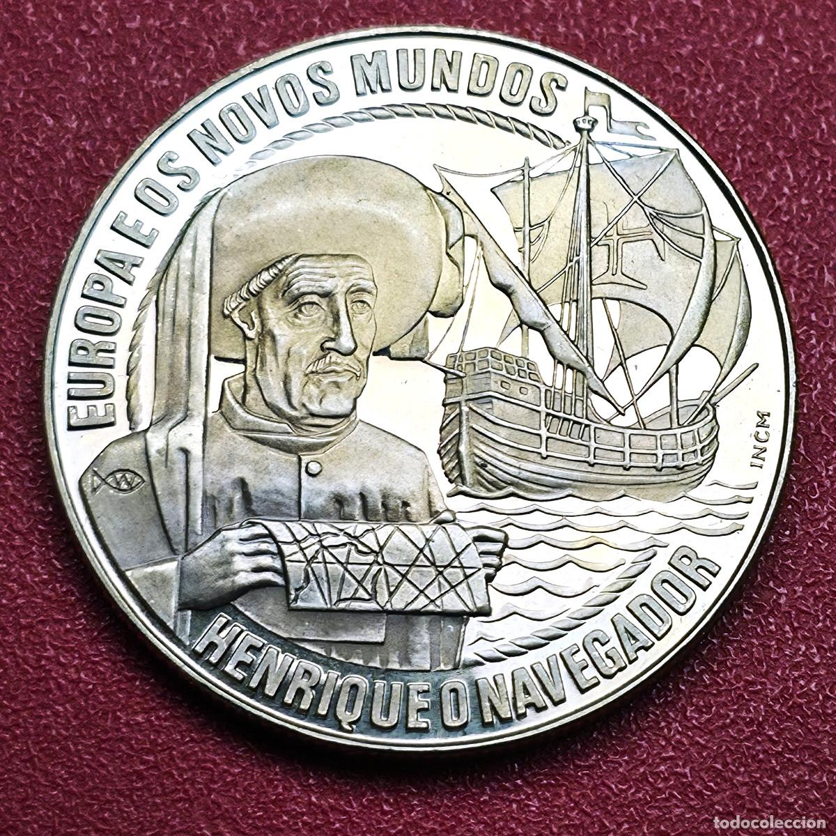 Monedas antiguas de Europa: MONEDA PORTUGAL 2 1/2 ECU ENRIQUE EL NAVEGANTE 1991 SC