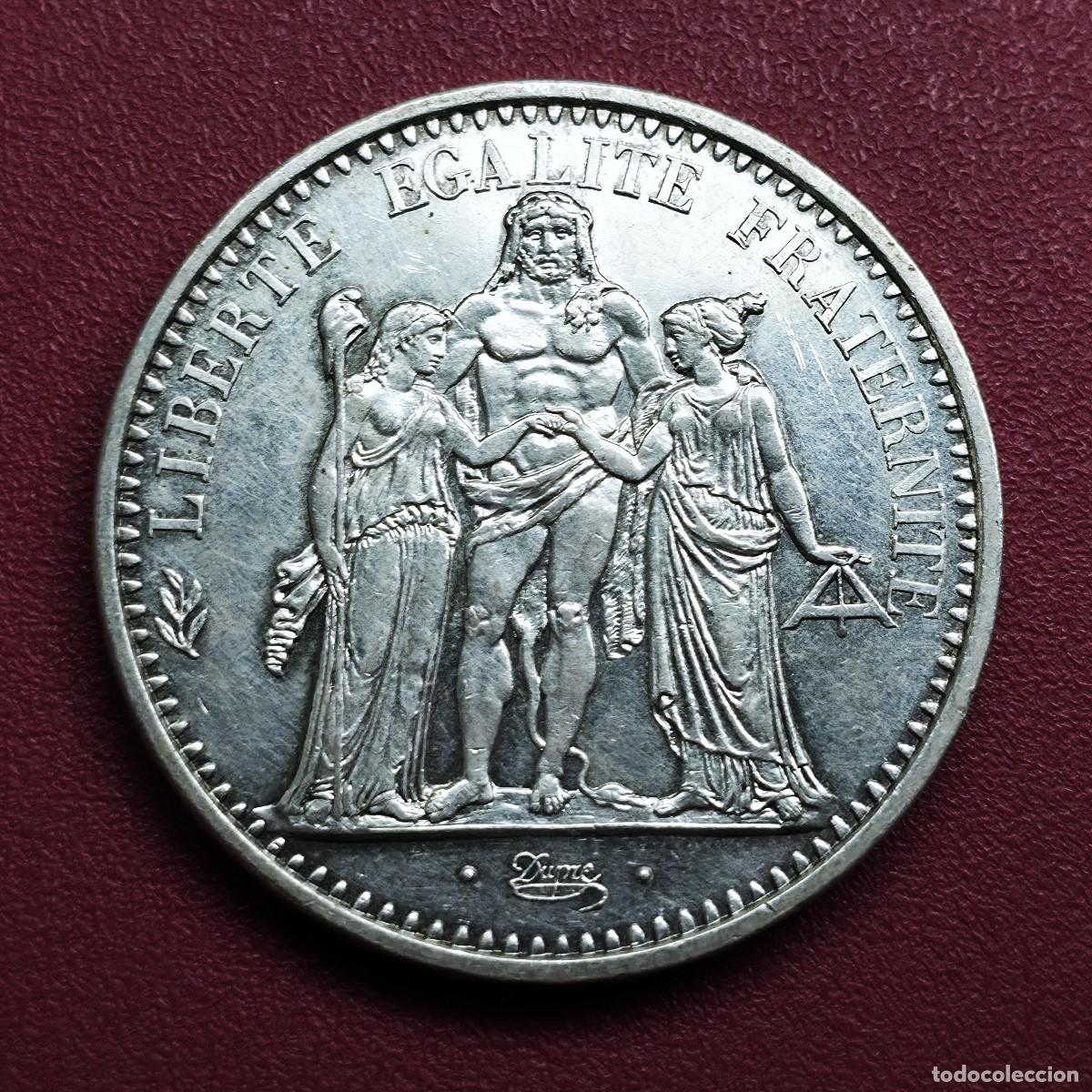 Monedas antiguas de Europa: MONEDA DE PLATA FRANCIA 10 FRANCOS 1965