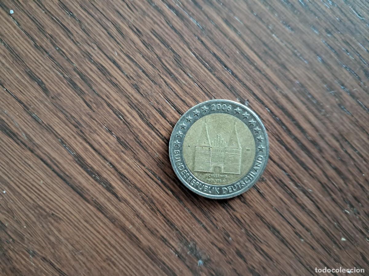 Monedas antiguas de Europa: moneda de 2 euros conmemorativos de Alemania. Schleswig-Holstein. A&ntilde;o 2006 ceca A