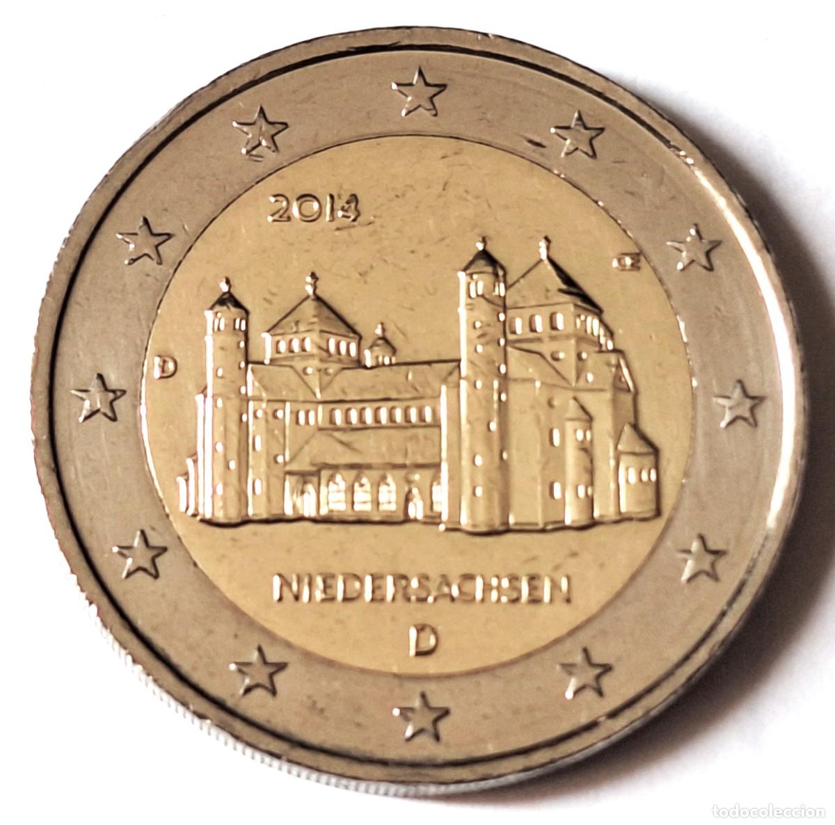 Monedas antiguas de Europa: ALEMANIA - MONEDA 2&euro; CONMEMORATIVA DEL A&Ntilde;O 2014 CECA &rdquo;D&rdquo; - BAJA SAJONIA IGLESIA S. MIGUEL - EN MBE