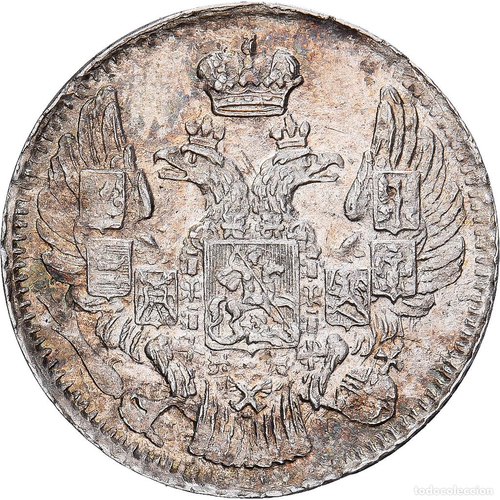 Monedas antiguas de Europa: [#1261234] Rusia, Nicholas I, 5 Kopeks, 1837, Saint Petersburg, Plata, EBC, KM:163