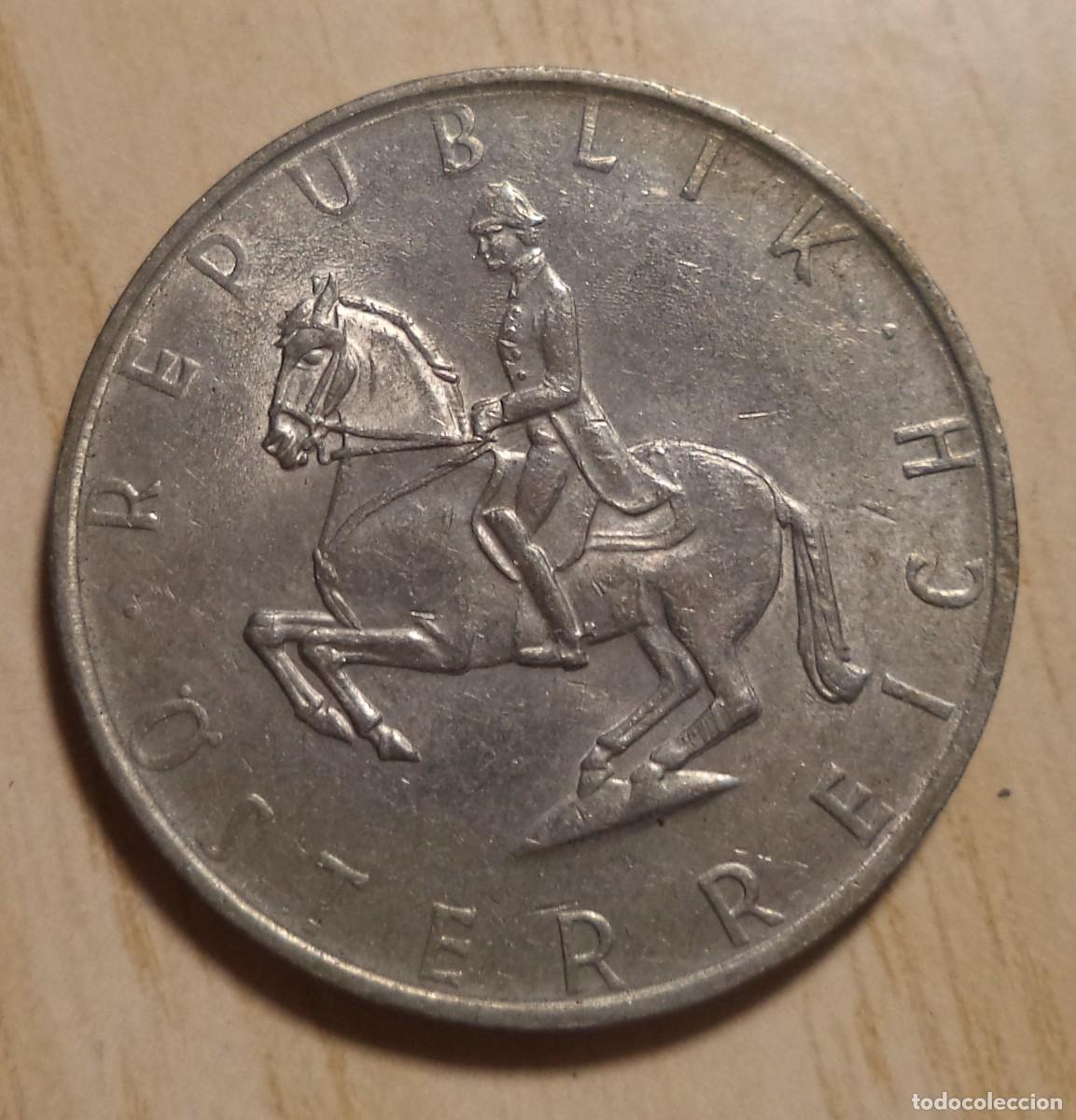 Monedas antiguas de Europa: MONEDA: 5 SCHILLING, AUSTRIA 1980