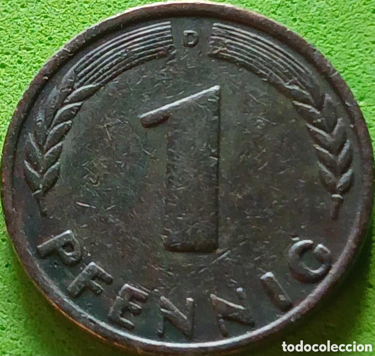 Monedas antiguas de Europa: Alemania Occidental 1 pfennig 1948 D km#A101