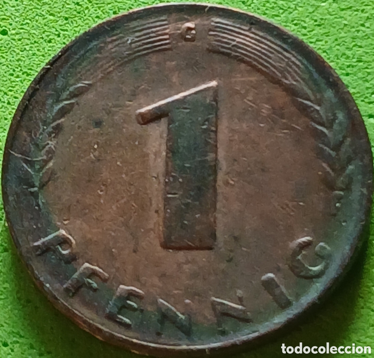Monedas antiguas de Europa: Alemania Occidental 1 pfennig 1948 G km#A101