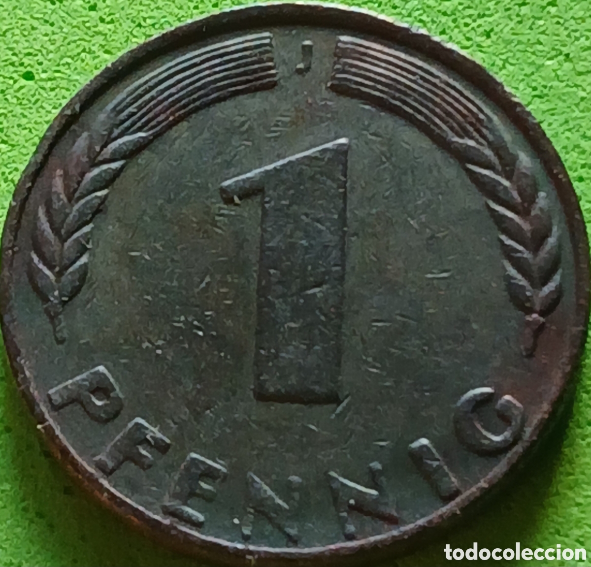 Monedas antiguas de Europa: Alemania Occidental 1 pfennig 1948 J km#A101