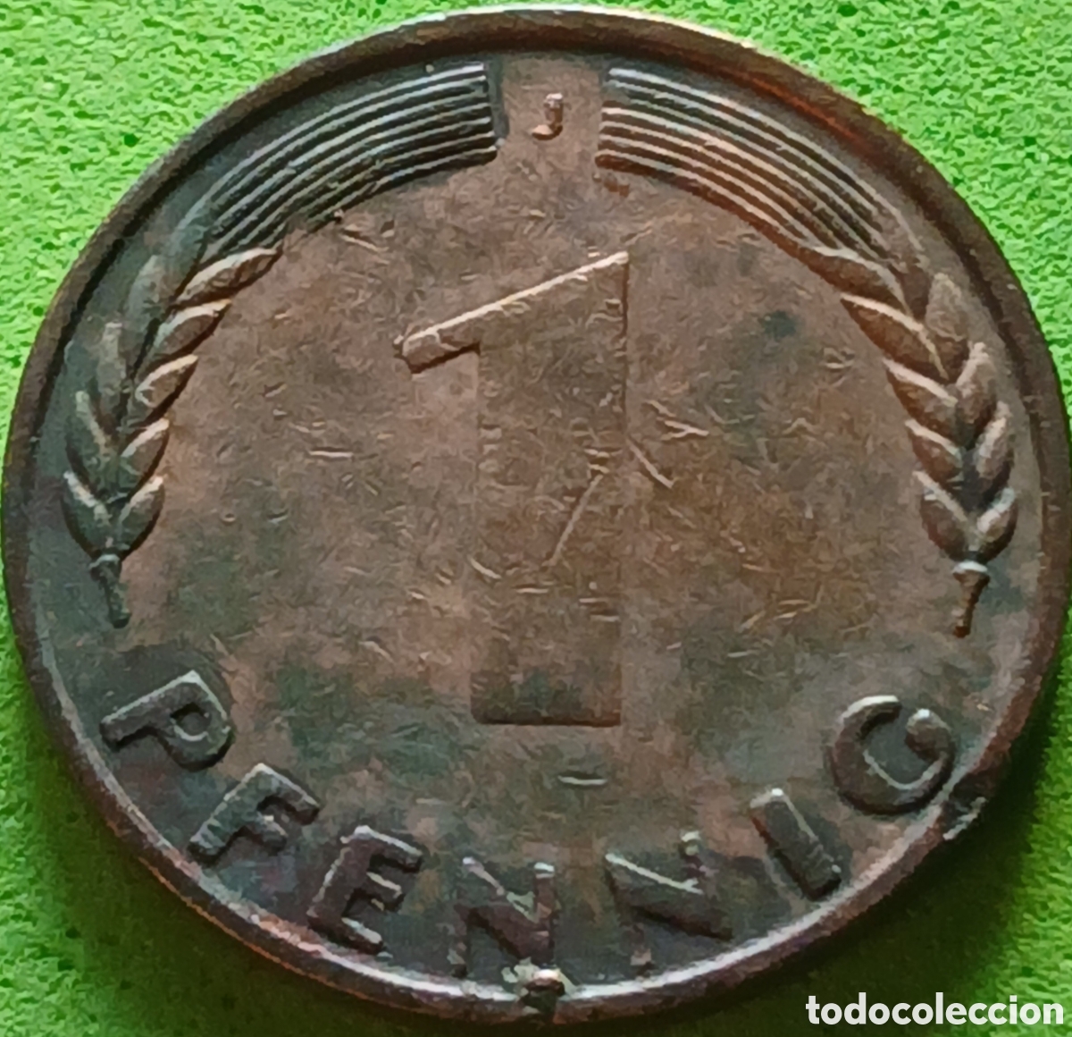 Monedas antiguas de Europa: Alemania Occidental 1 pfennig 1949 J km#A101