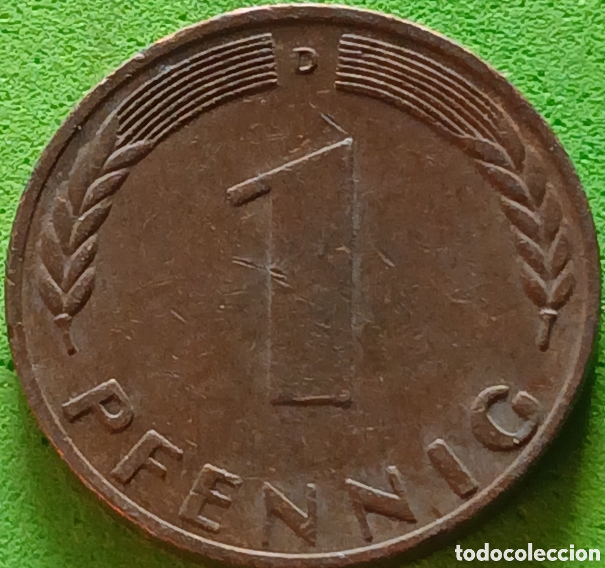 Monedas antiguas de Europa: Alemania Occidental 1 pfennig 1970 D km#105