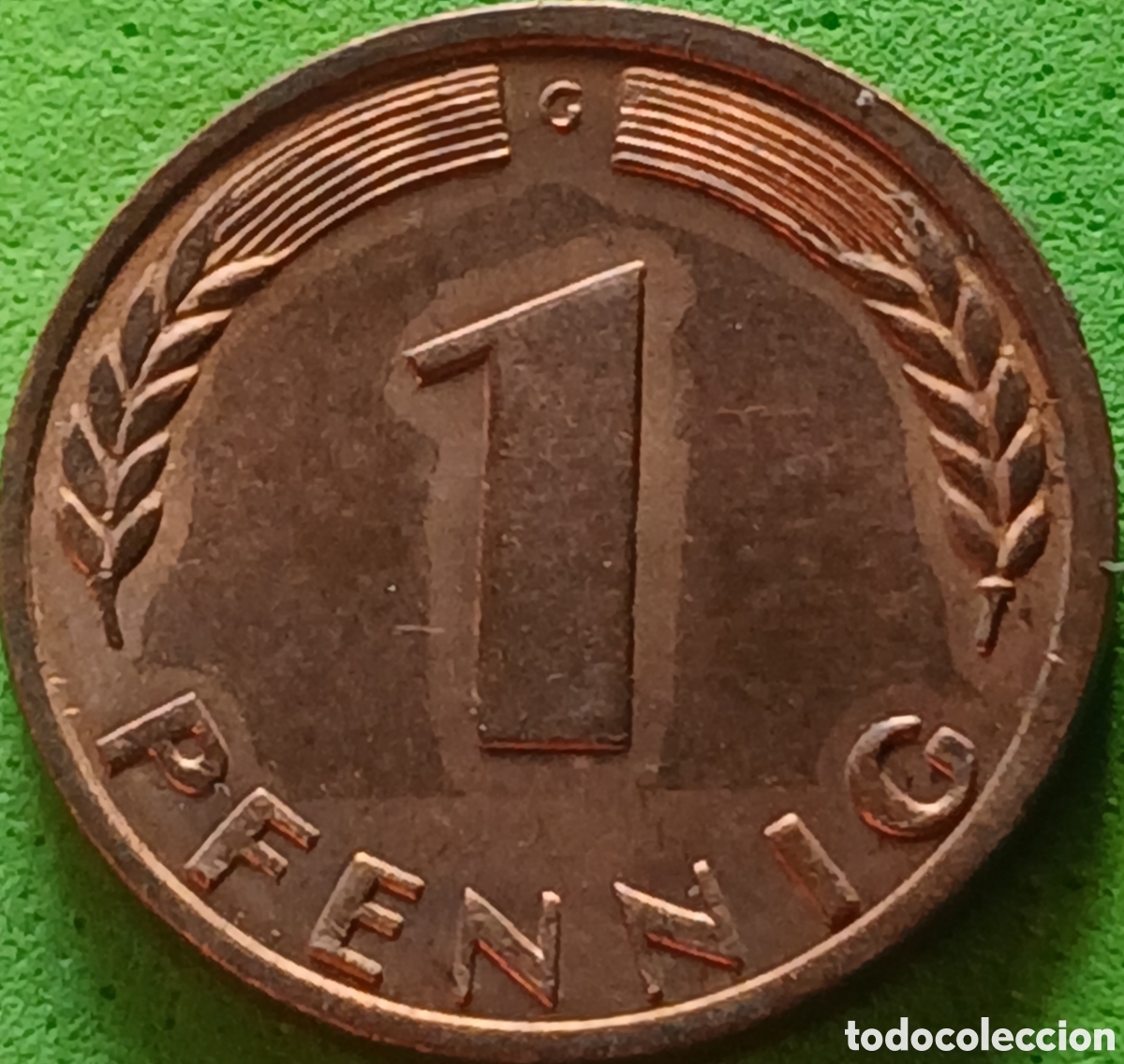 Monedas antiguas de Europa: Alemania Occidental 1 pfennig 1970 G km#105
