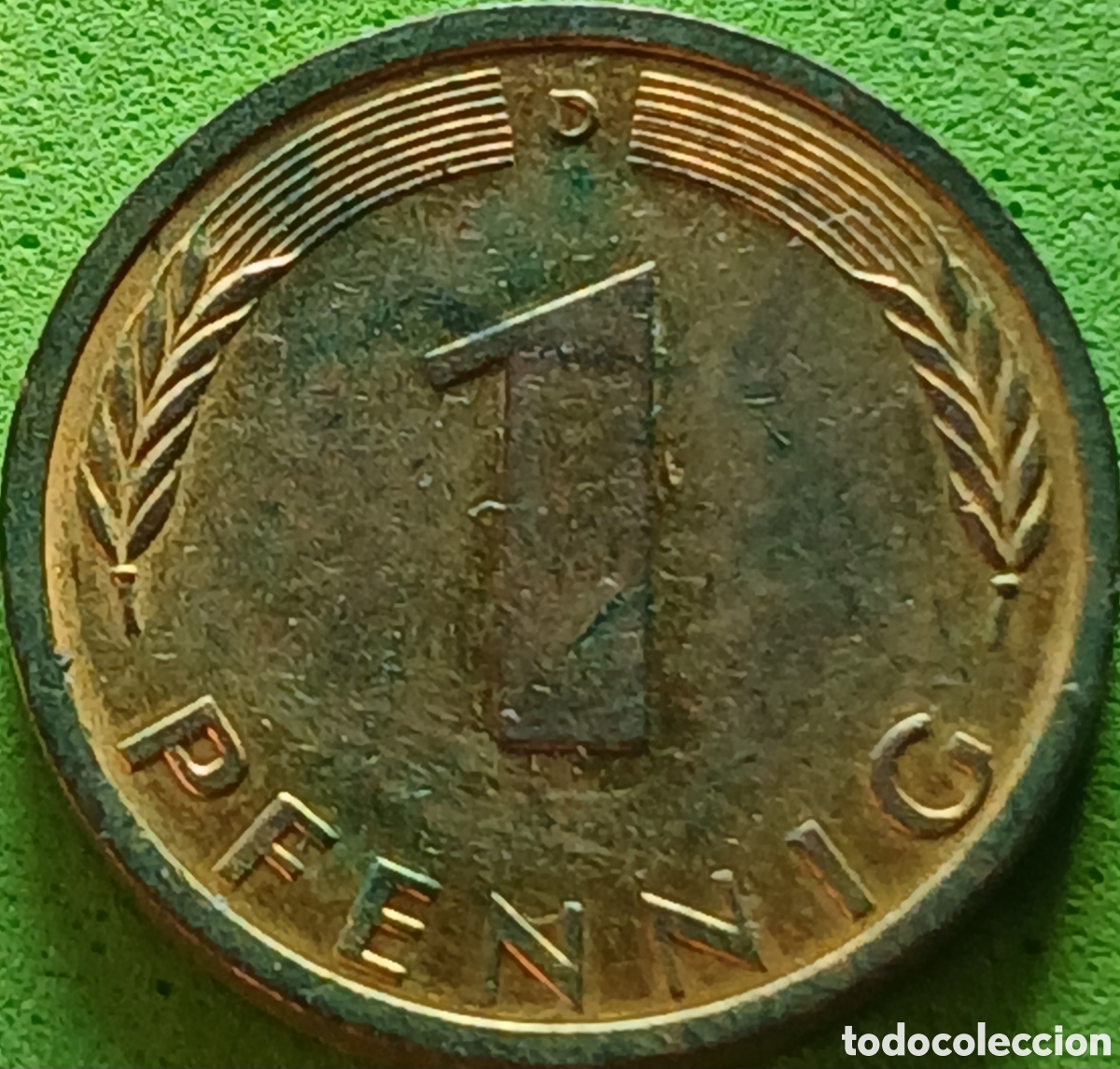 Monedas antiguas de Europa: Alemania Occidental 1 pfennig 1976 D km#105