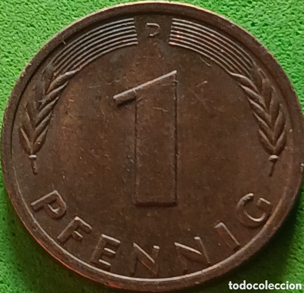 Monedas antiguas de Europa: Alemania Occidental 1 pfennig 1977 D km#105