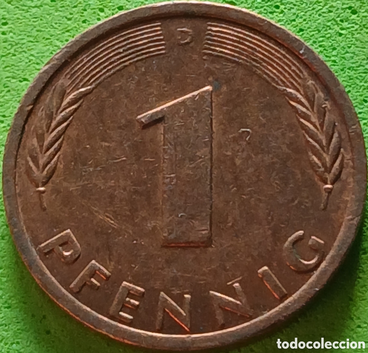 Monedas antiguas de Europa: Alemania Occidental 1 pfennig 1981 D km#105